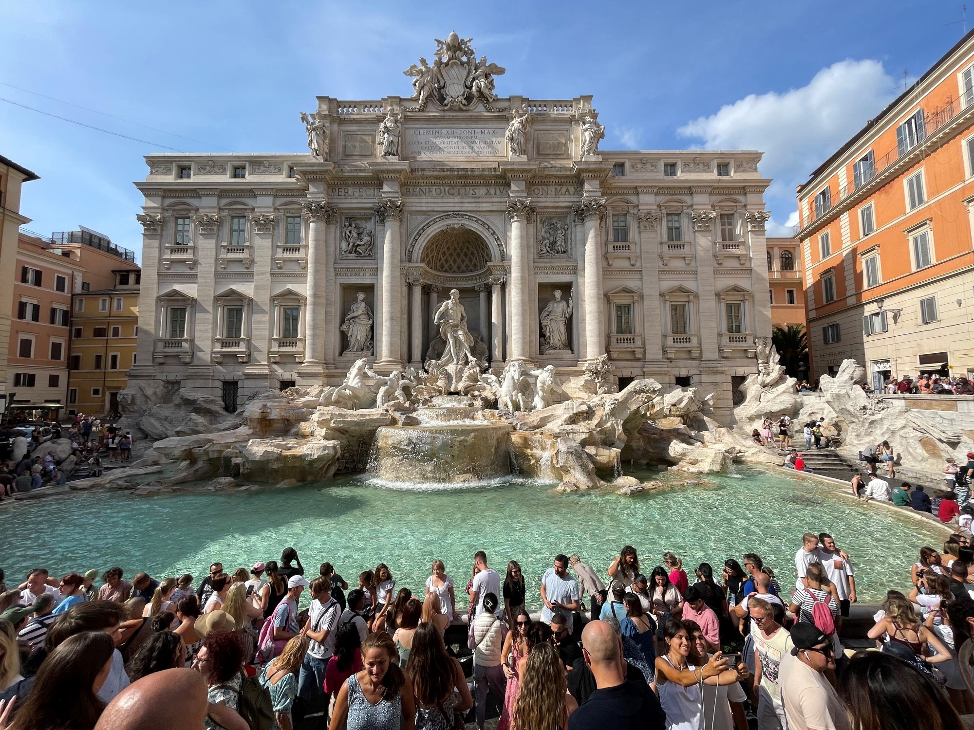 Roma fontana di Trevi