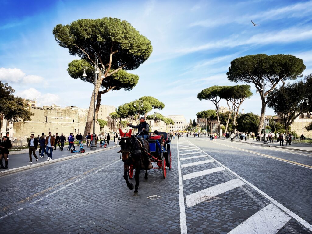 Via dei fori imperiali roma